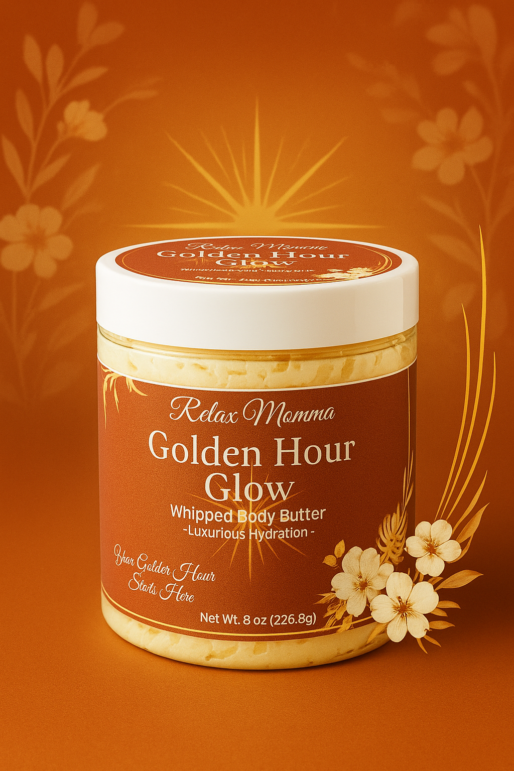 Golden Hour Glow Whipped Body Butter