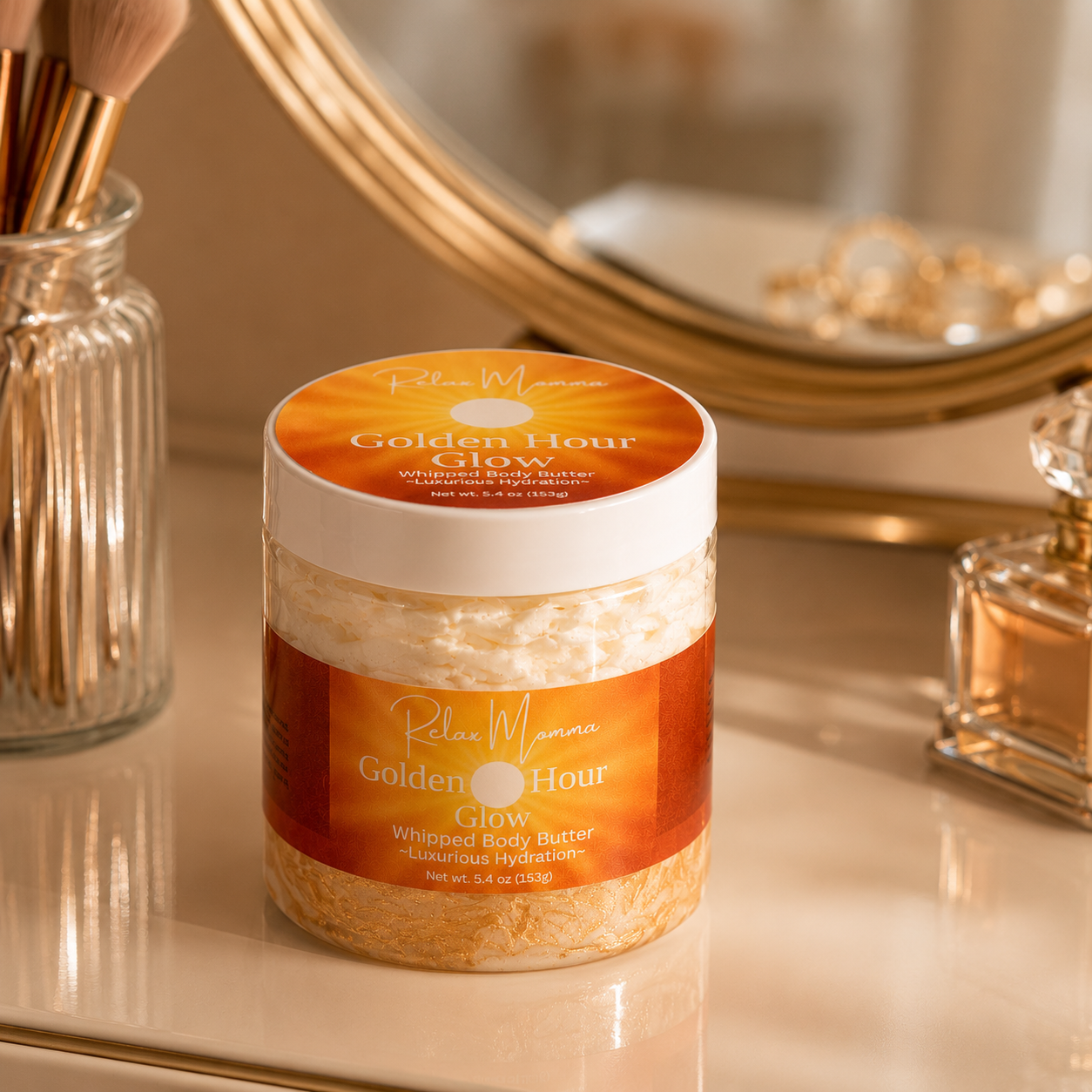 Golden Hour Glow Whipped Body Butter