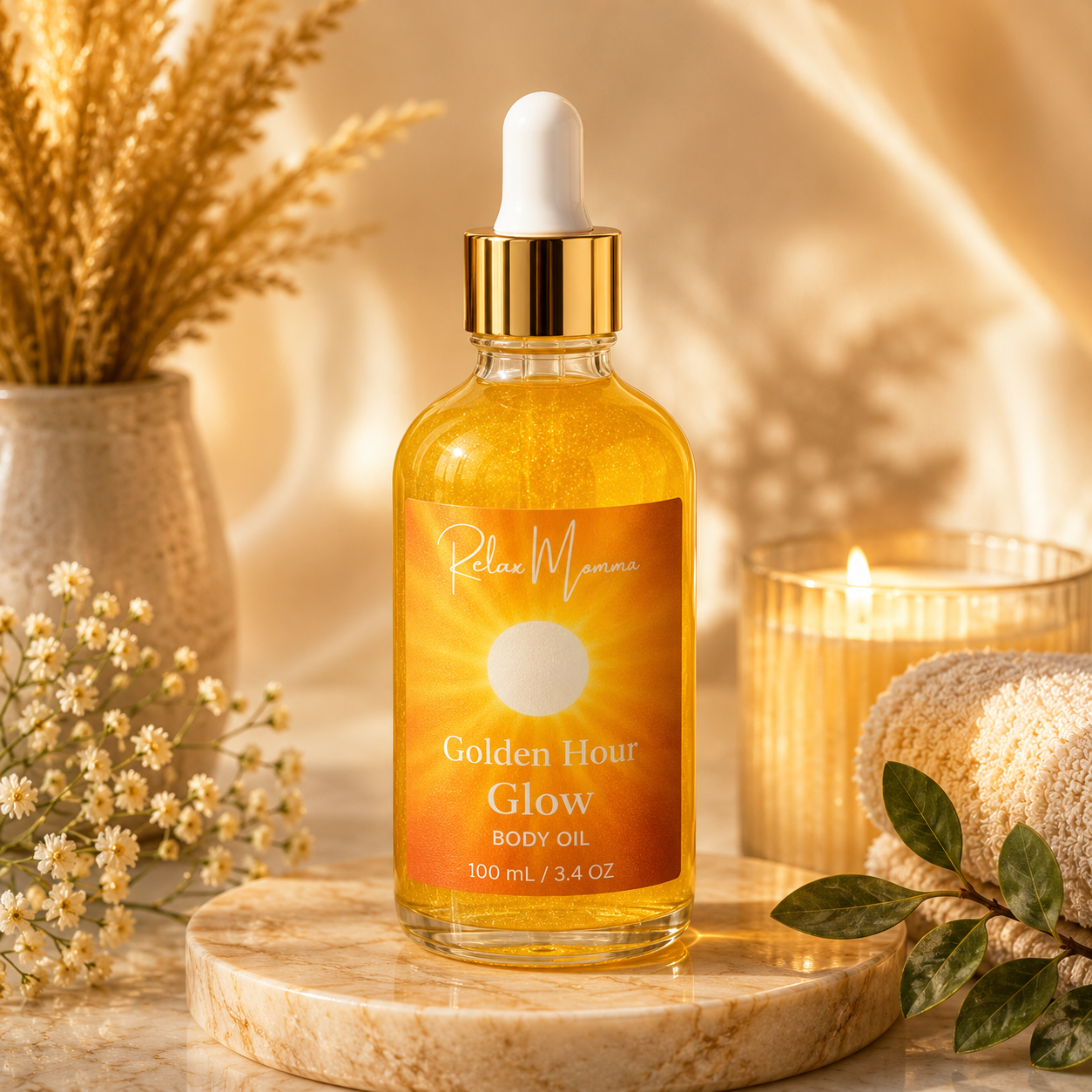 Golden Hour Glow Body Oil